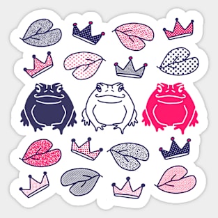 Toad Prince Pattern Sticker